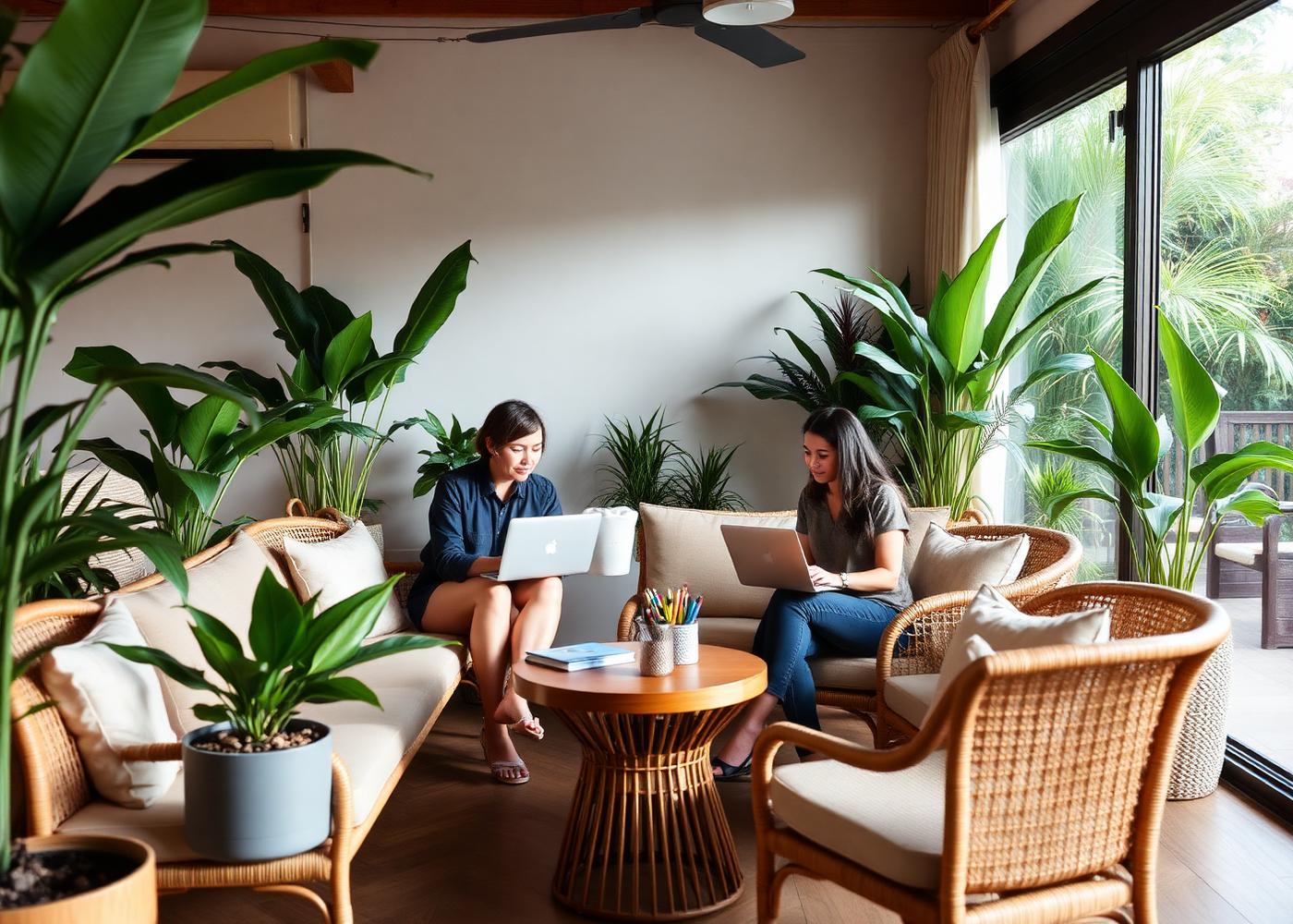 The Nusantara team working from the Bali studio